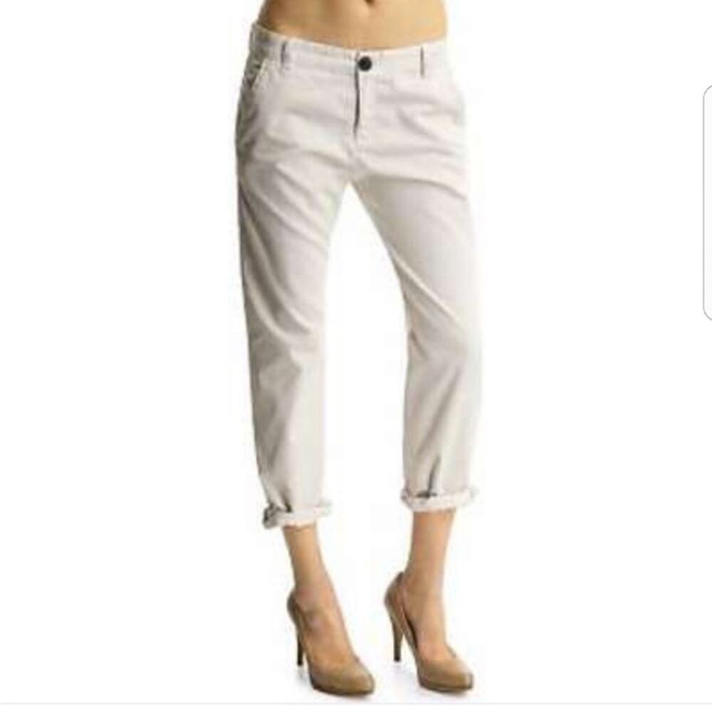 Current Elliot Captain Trouser in White